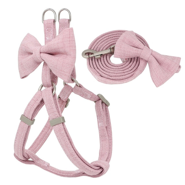 Bow Harness + Matching Lead