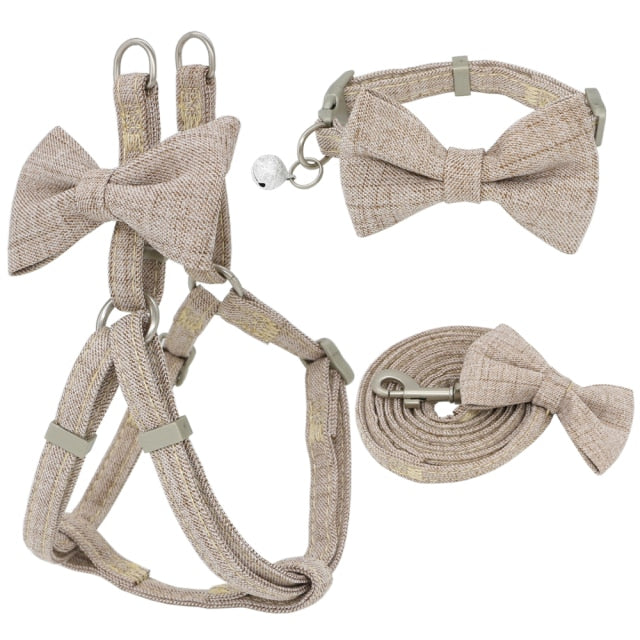 Bow Harness + Matching Lead