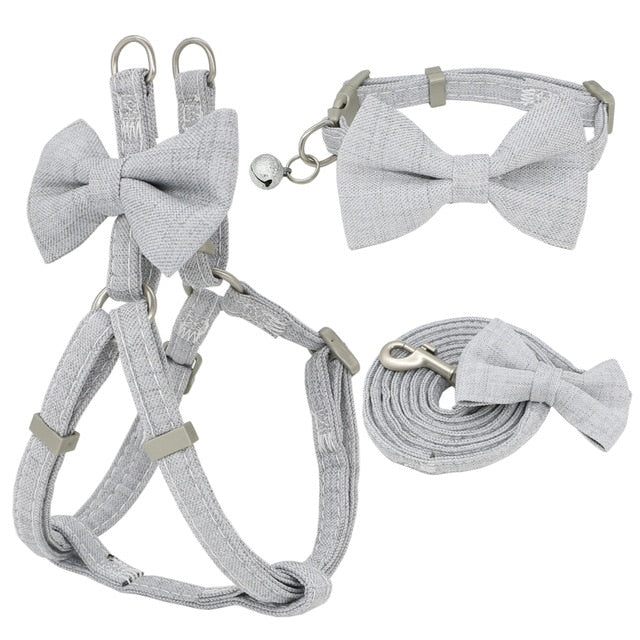 Bow Harness + Matching Lead