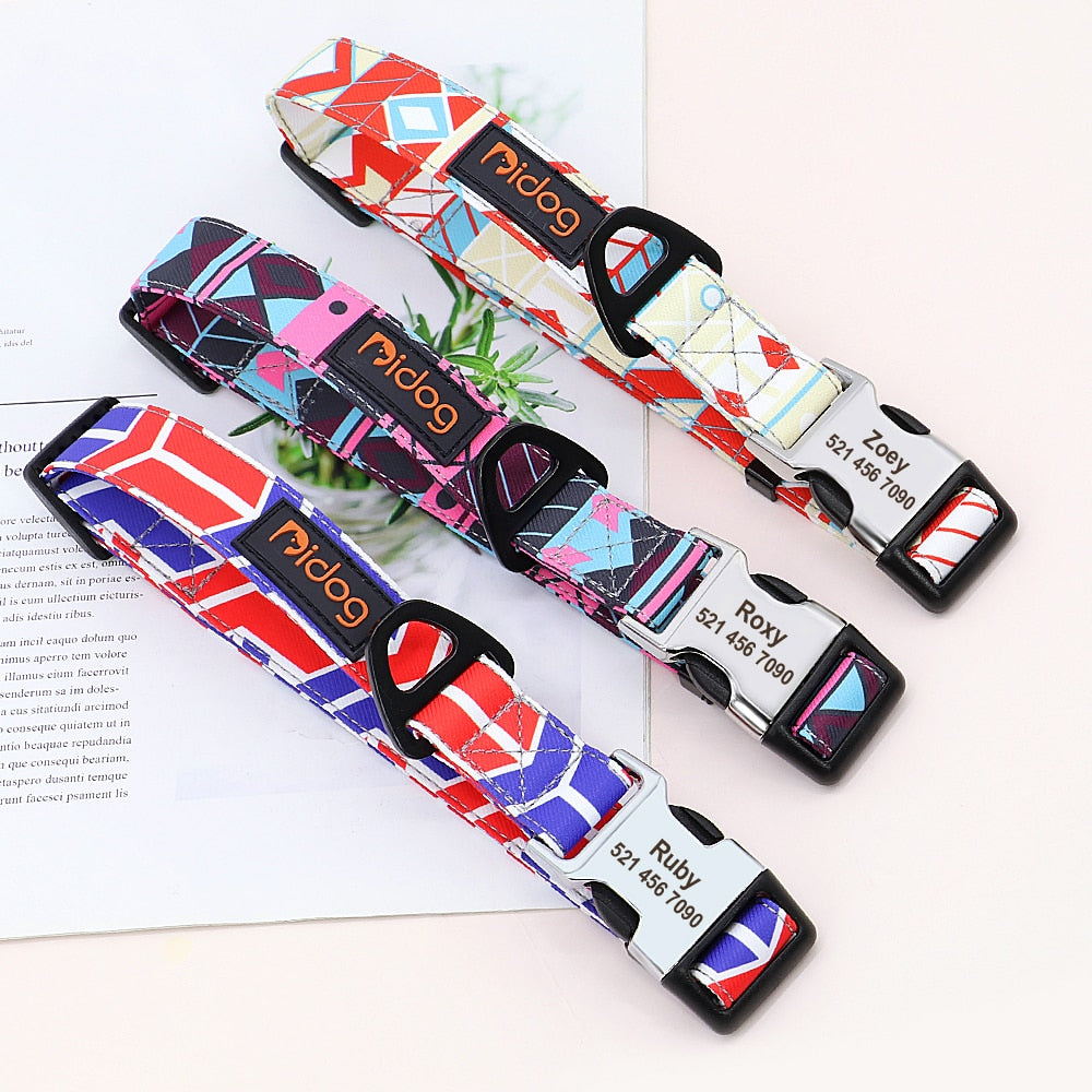 Personalized Pet ID Collars - Custom