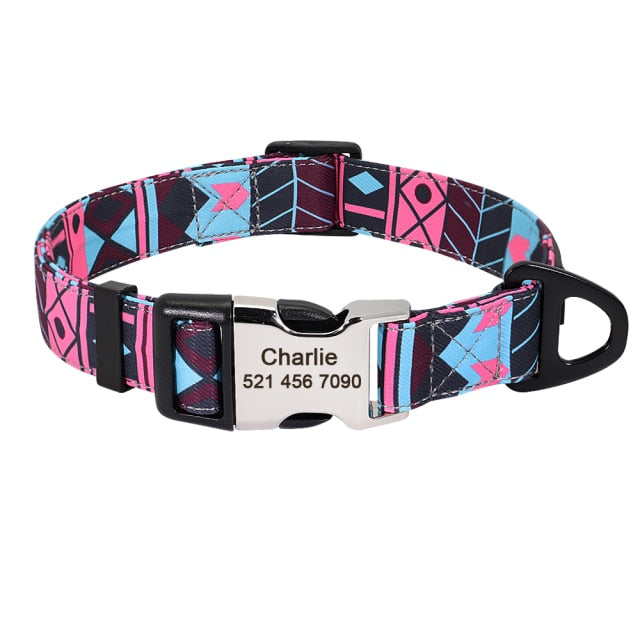 Personalized Pet ID Collars - Custom