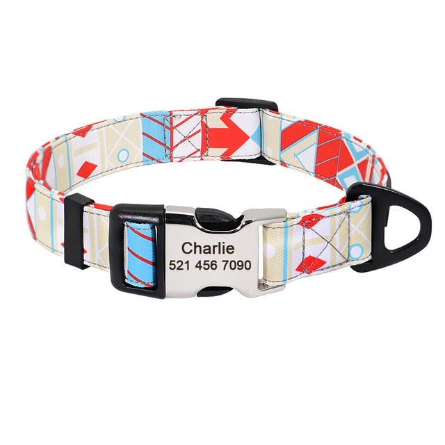 Personalized Pet ID Collars - Custom