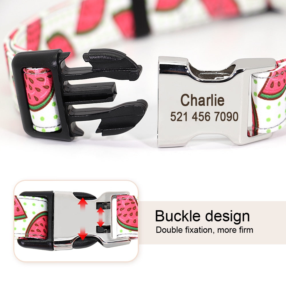 Personalized Pet ID Collars - Custom