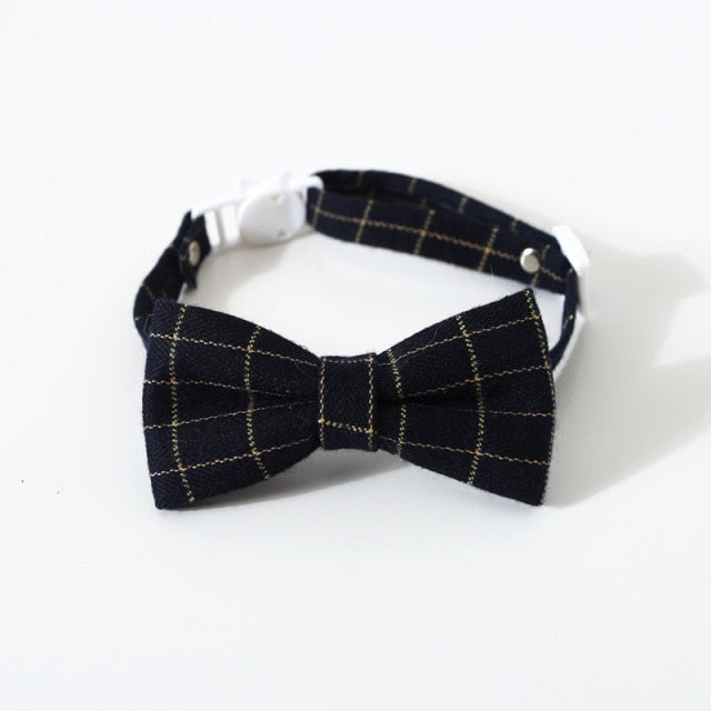 Plaid Tie + Bowtie