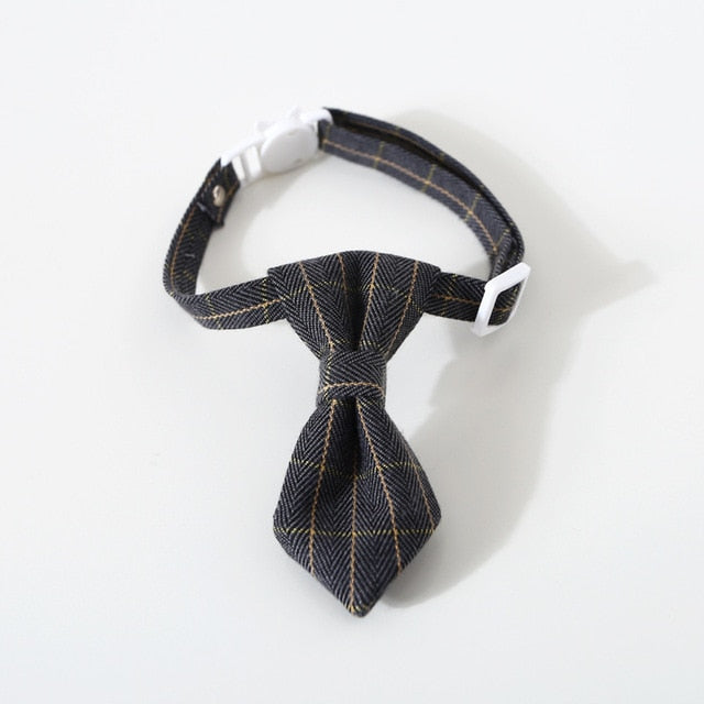 Plaid Tie + Bowtie
