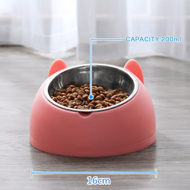 Pet Dog Cat Bowl Automatic Feeder
