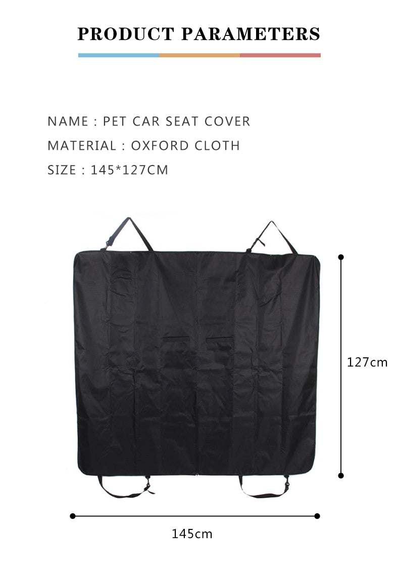 Back Seat Mat With Safety Belt