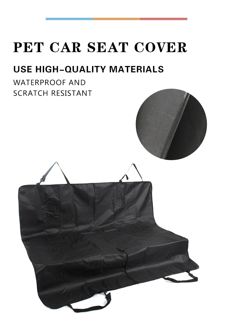 Back Seat Mat With Safety Belt