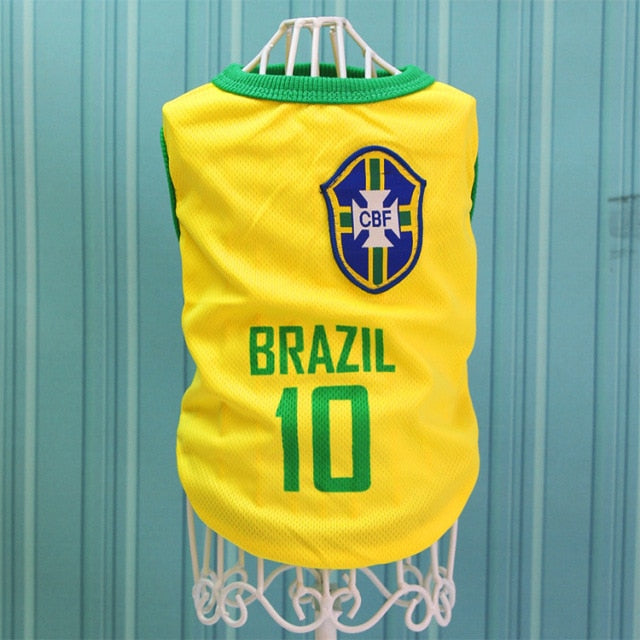Small Medium Large Pet Dog Vest Mesh Breathable Sport Shirt Puppy Pugs Dog Clothes Bulldog Football Basketball Shirts Jersey