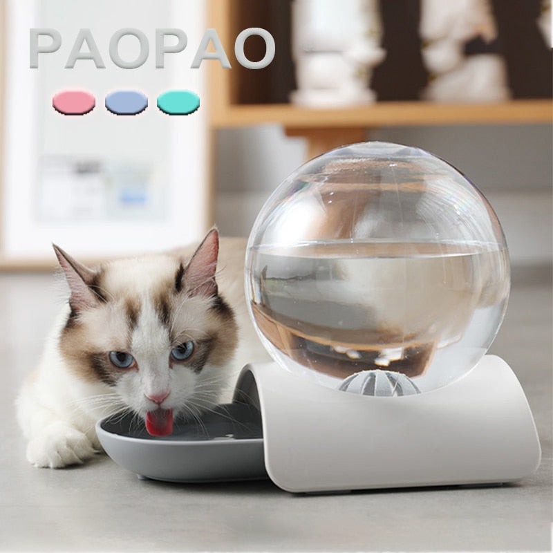 Automatic Snails Bubble Cat Water Bowl