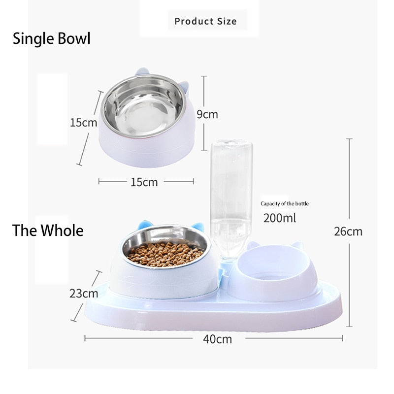 Cat Bowl Automatic Pet Bowl for Cats/Dogs