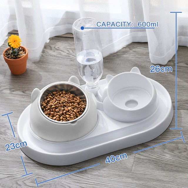 Cat Bowl Automatic Pet Bowl for Cats/Dogs