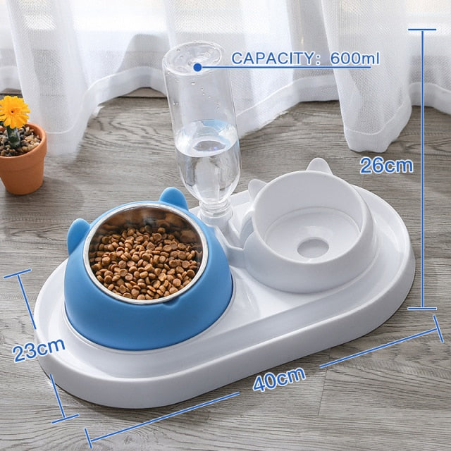 Cat Bowl Automatic Pet Bowl for Cats/Dogs