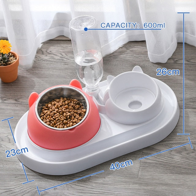 Cat Bowl Automatic Pet Bowl for Cats/Dogs