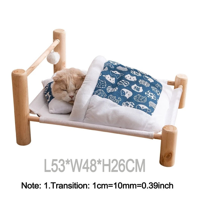 Japanese Elevated Bed for Pets