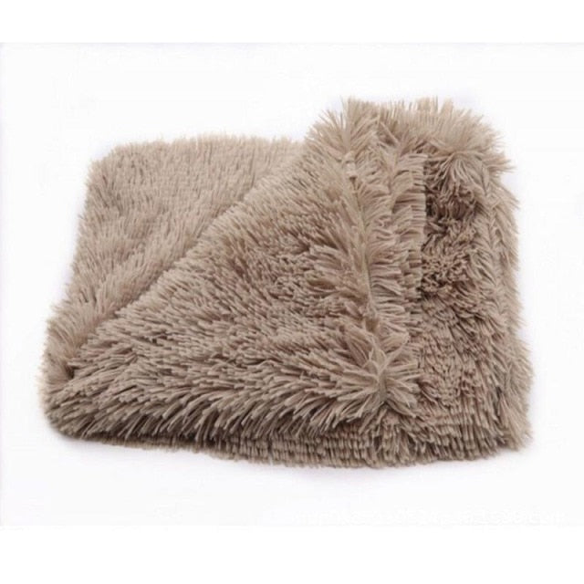 Long Plush Cat Sleeping Mat