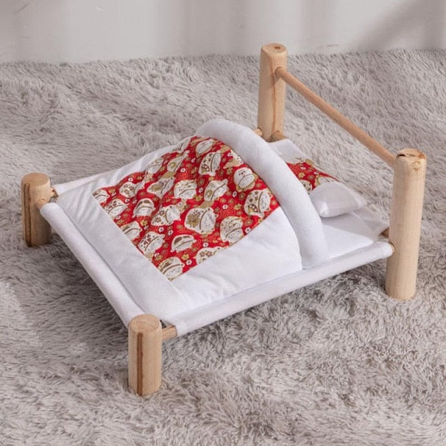Japanese Elevated Bed for Pets