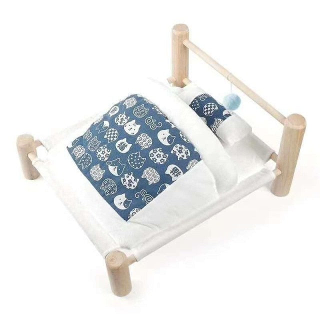 Japanese Elevated Bed for Pets