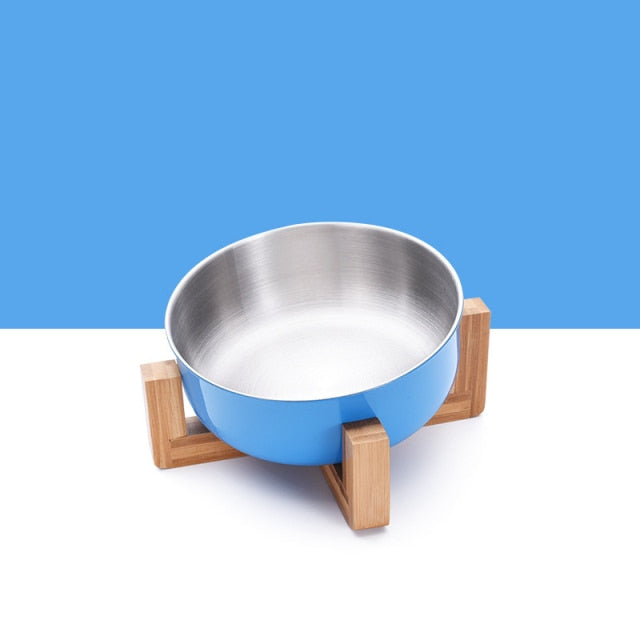 Big Dog Bowl Stainless Steel Gold Pet Bowl
