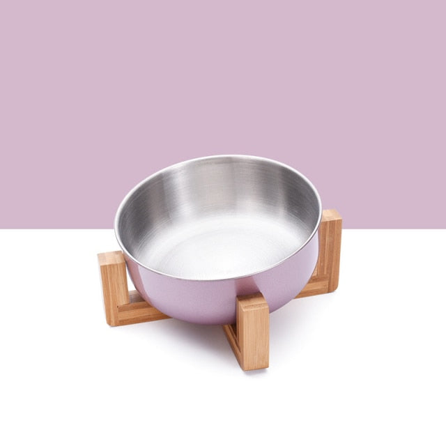 Big Dog Bowl Stainless Steel Gold Pet Bowl
