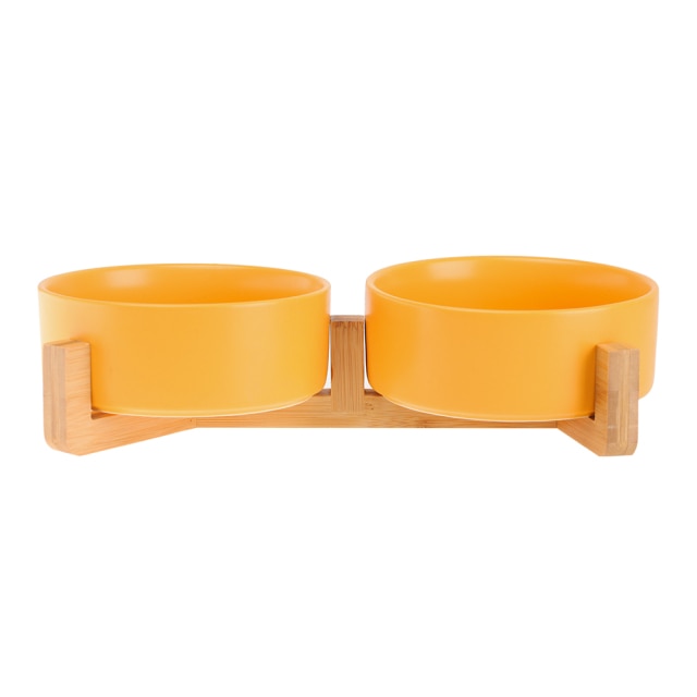 Ceramic Double Feeder