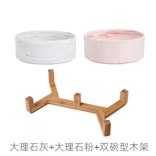 Ceramic Double Feeder