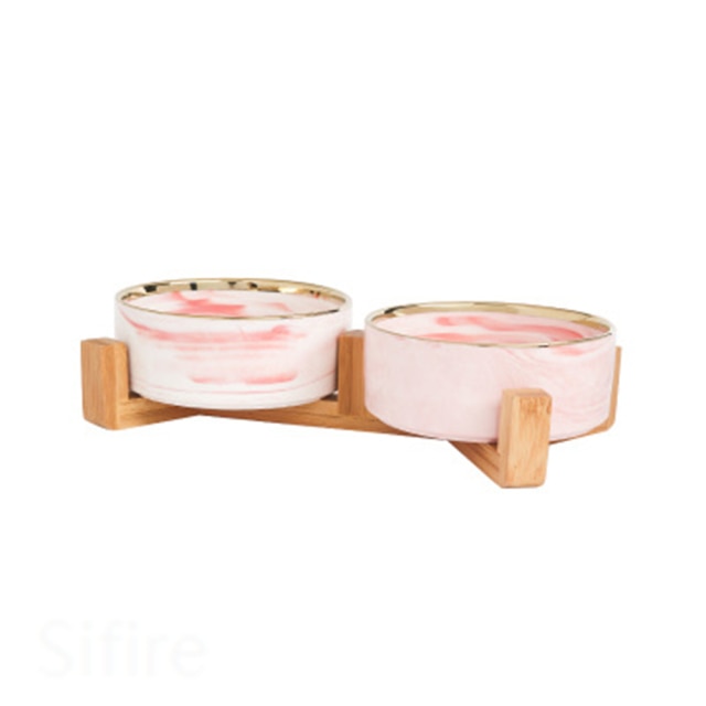 Ceramic Double Feeder